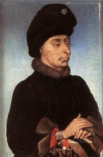 Portrait of Jan zonder Vrees, Duke of Burgundy, unknow artist